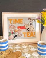 Bothy Threads Wallace & Gromit Time for Tea! cross stitch kit