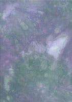 Buddleia Aida hand dyed by Fabrics by CraftiKate