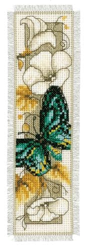 Butterfly 1 Bookmark Counted Cross Stitch Kit by Vervaco