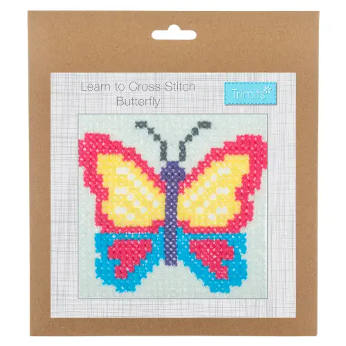 Butterfly cross stitch kit
