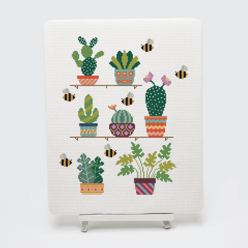 Cactus 2 by Meloca Designs printed cross stitch chart