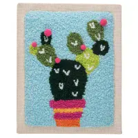 Cactus Punch Needle Kit