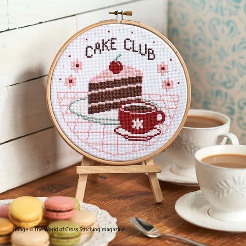 Cake Club Hoop WOXS Issue 330 project pack