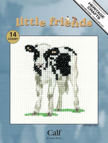Calf cross stitch kit - Little Friends