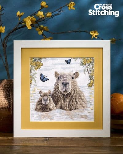 Capybara Scene WOXS Issue 358 project pack