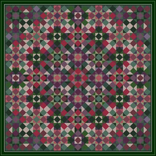 Carolyn Manning Designs All Around the Mulberry Bush printed cross stitch chart