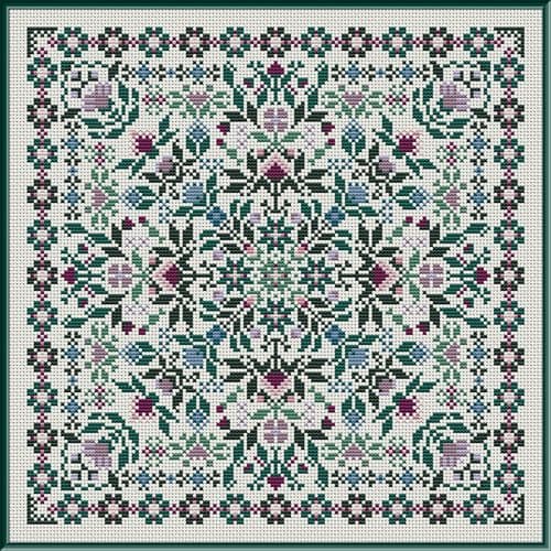 Carolyn Manning Designs Lullabye printed cross stitch chart