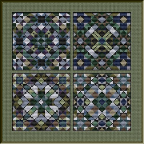 Carolyn Manning Designs Medusa printed cross stitch chart