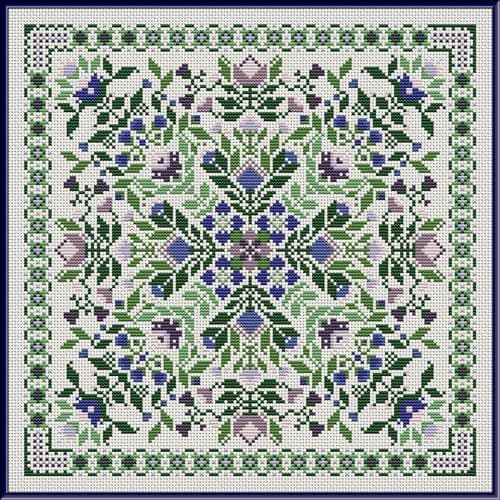 Carolyn Manning Designs Mornings Peace printed cross stitch chart