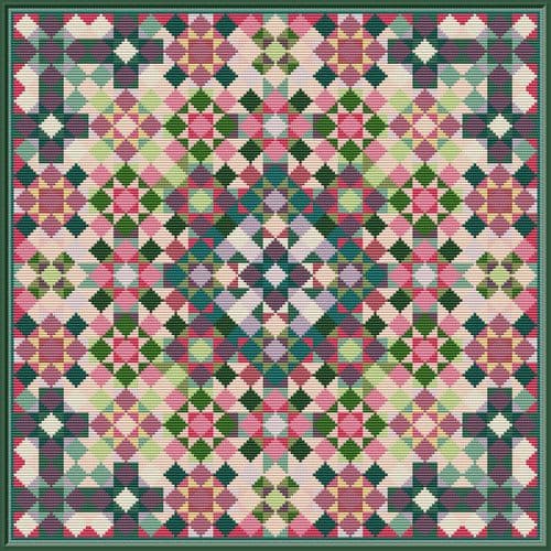 Carolyn Manning Designs Moth Orchid printed cross stitch chart