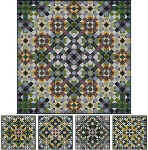 Carolyn Manning Designs Parliament of Owls printed cross stitch chart