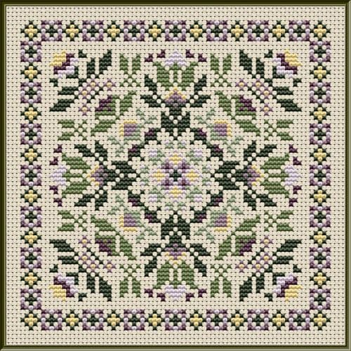 Carolyn Manning Designs Patchouli printed cross stitch chart