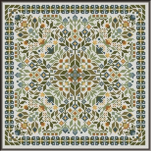 Carolyn Manning Designs Prairie Sunrise printed cross stitch chart