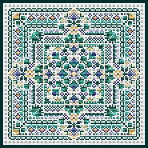 Carolyn Manning Designs Reflect printed cross stitch chart