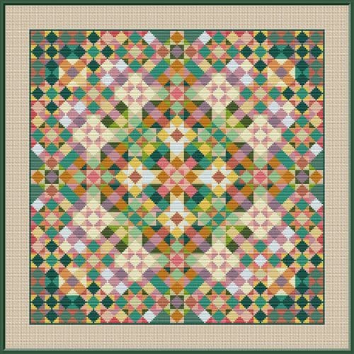 Carolyn Manning Designs Snapdragon printed cross stitch chart