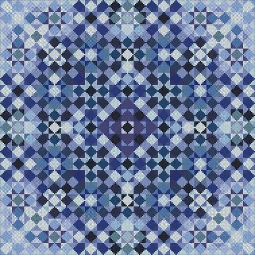 Carolyn Manning Designs Sodalite printed cross stitch chart