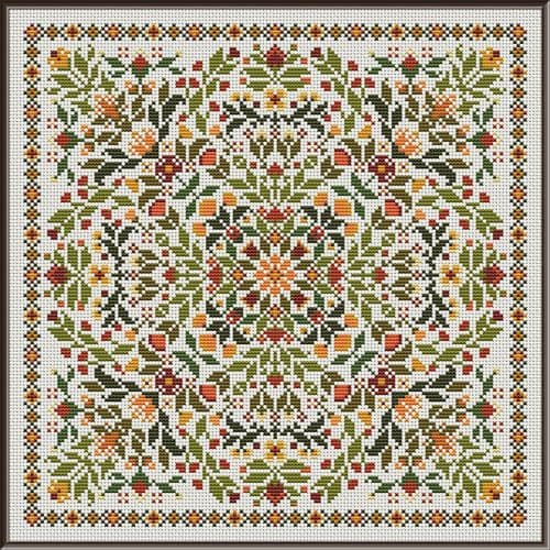 Carolyn Manning Designs Spice printed cross stitch chart