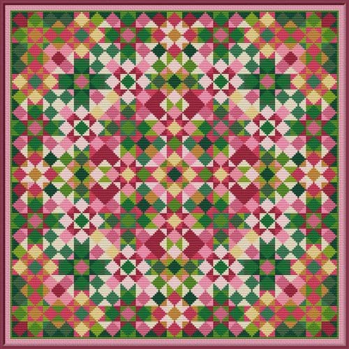 Carolyn Manning Designs Spider Lily printed cross stitch chart