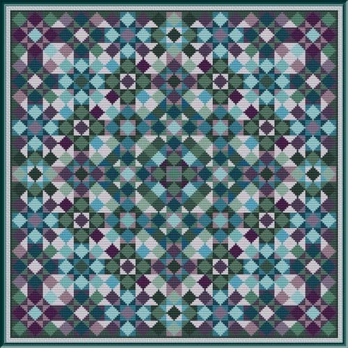 Carolyn Manning Designs Succulent Garden printed cross stitch chart