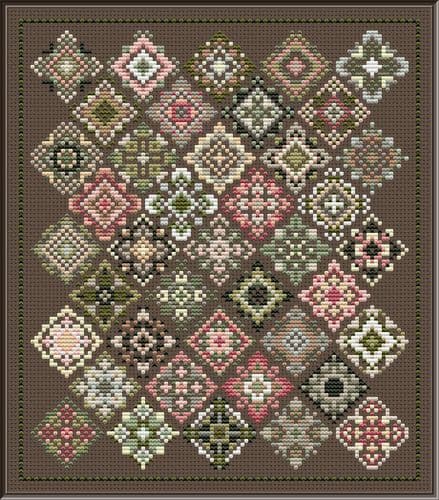 Carolyn Manning Designs Sugar & Spice printed cross stitch chart