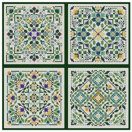 Carolyn Manning Designs Summer Mornings printed cross stitch chart