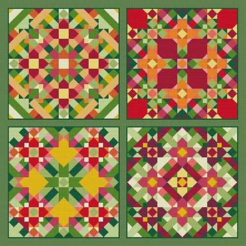 Carolyn Manning Designs Sundews printed cross stitch chart