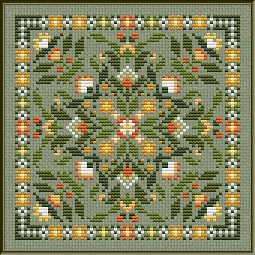 Carolyn Manning Designs Sunny Spray printed cross stitch chart