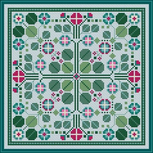 Carolyn Manning Designs The Pond printed cross stitch chart