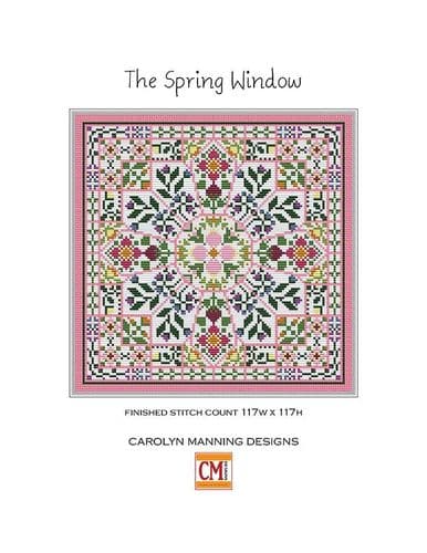 Carolyn Manning Designs The Spring Window printed cross stitch chart