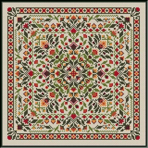 Carolyn Manning Designs The Wonder of Wildflowers printed cross stitch chart