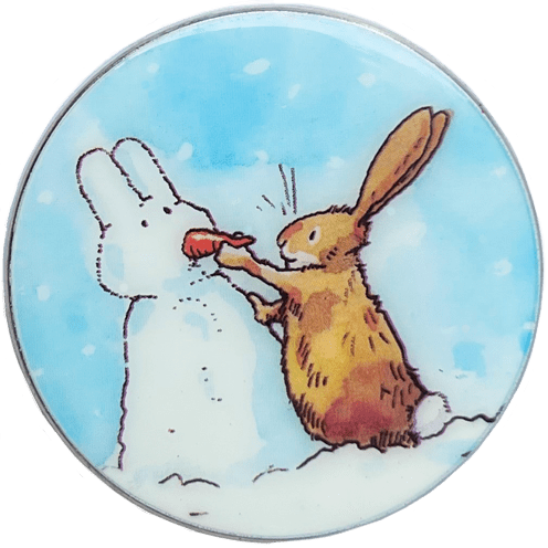 Carrot Nose Needle Minder by Bothy Threads
