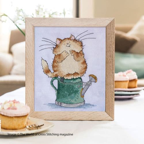 Garden Friend Cat WOXS Issue 331 project pack