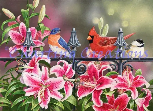 Charting Creations Stargazers printed cross stitch chart