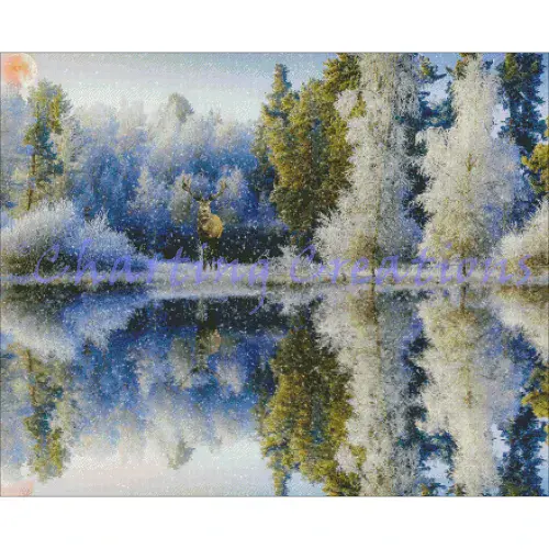 Charting Creations Winter Forest printed cross stitch chart