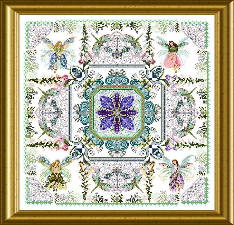 GRILLE POINT CROIX CHAT POUPEE - Cross stitch chart CAT DOLL EUR 4,00