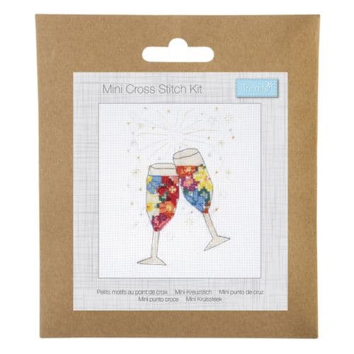 Cheers Mini cross stitch kit