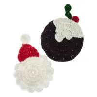 Christmas Coasters Crochet Kit