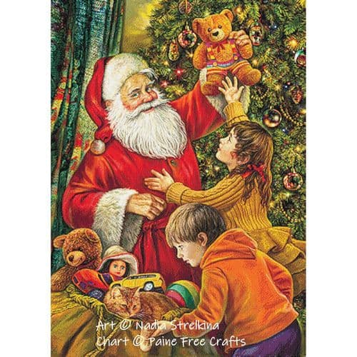 Christmas Gifts by Paine Free Crafts printed cross stitch chart