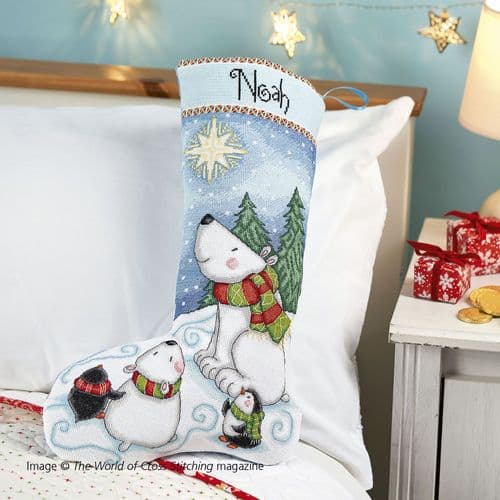 Christmas Stocking WOXS Issue 326 December 2022 project pack