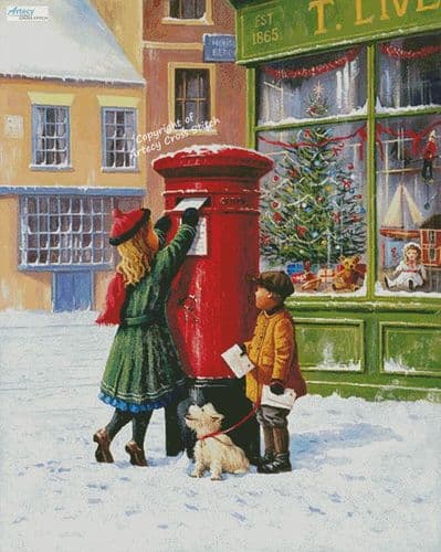 Christmas Wishes (Large) by Artecy printed cross stitch chart