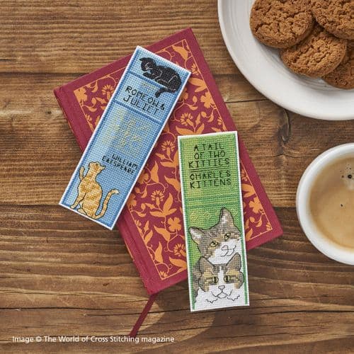 Classic Tails Cat Bookmarks WOXS Issue 344 project pack