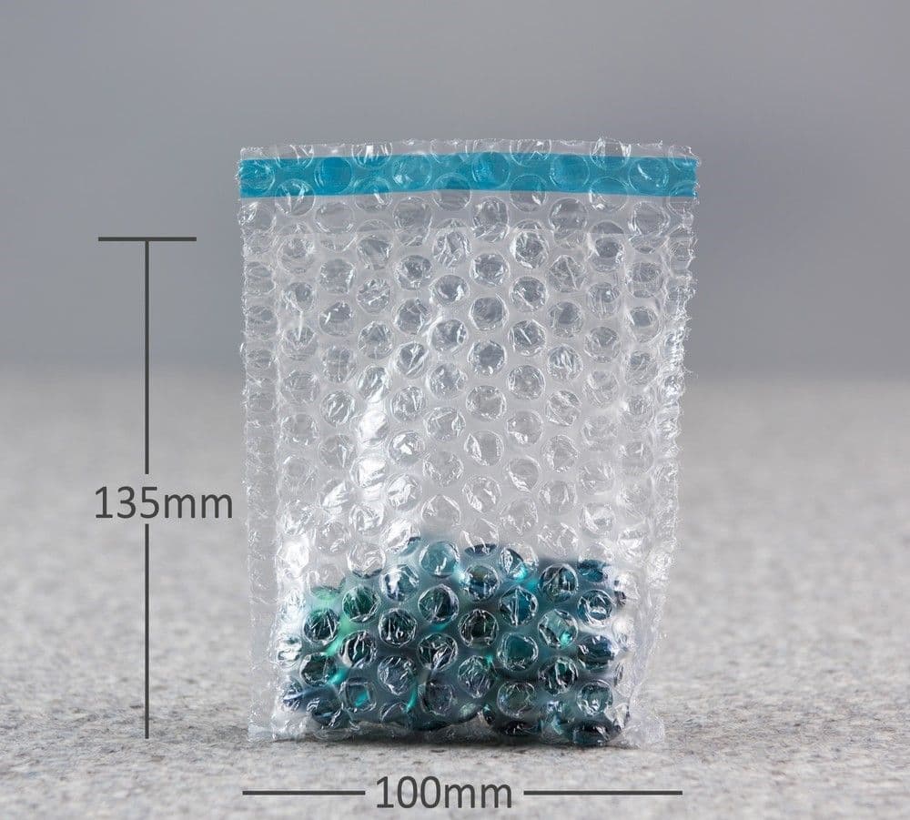 thumbnail interactive-video image 1 of 105 Pack Clear Bubble Pouches – 4" X 5" (105x130+20mm) – Self-Seal Shipping Envelopes 1 of 5