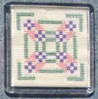 Clear View Coaster for cross stitch - Pack of 2