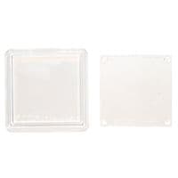 Clear View Coaster for cross stitch - Pack of 2