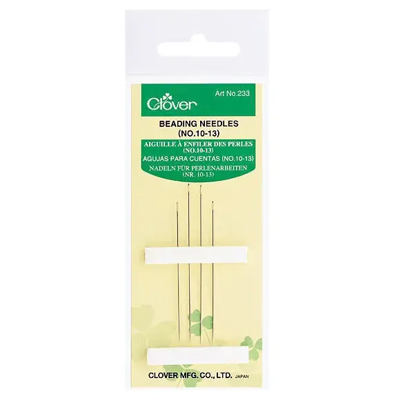 Clover Beading needles Size 1013 Pack of 4