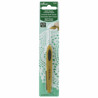 Clover Soft Touch Crochet Hook 0.75mm x 12.5cm