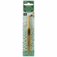 Clover Soft Touch Crochet Hook 6.0mm x 13cm