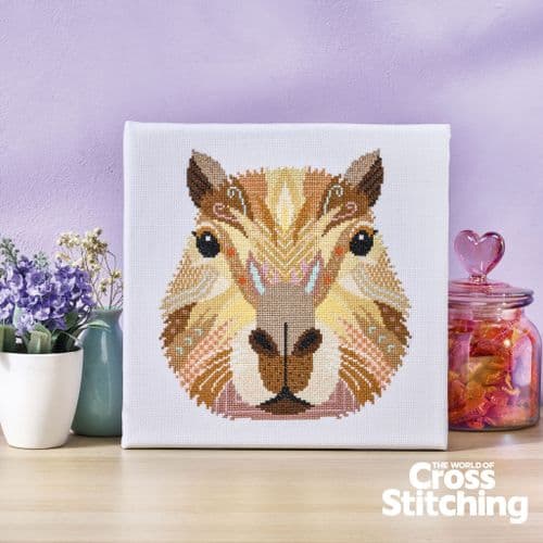 Colourful Capybara WOXS Issue 367 project pack