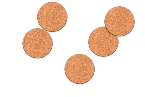 Cork Mat 125mm (5 inch) - Pack of 5
