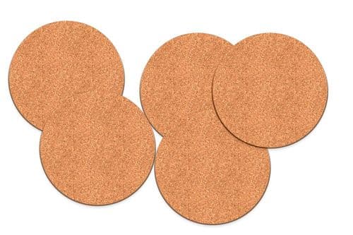 Cork Mat 200mm (8 inch) - Pack of 5